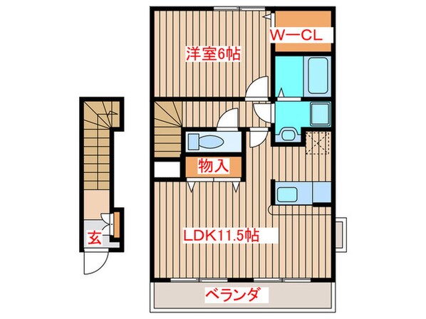 アルバ．Ｓの物件間取画像